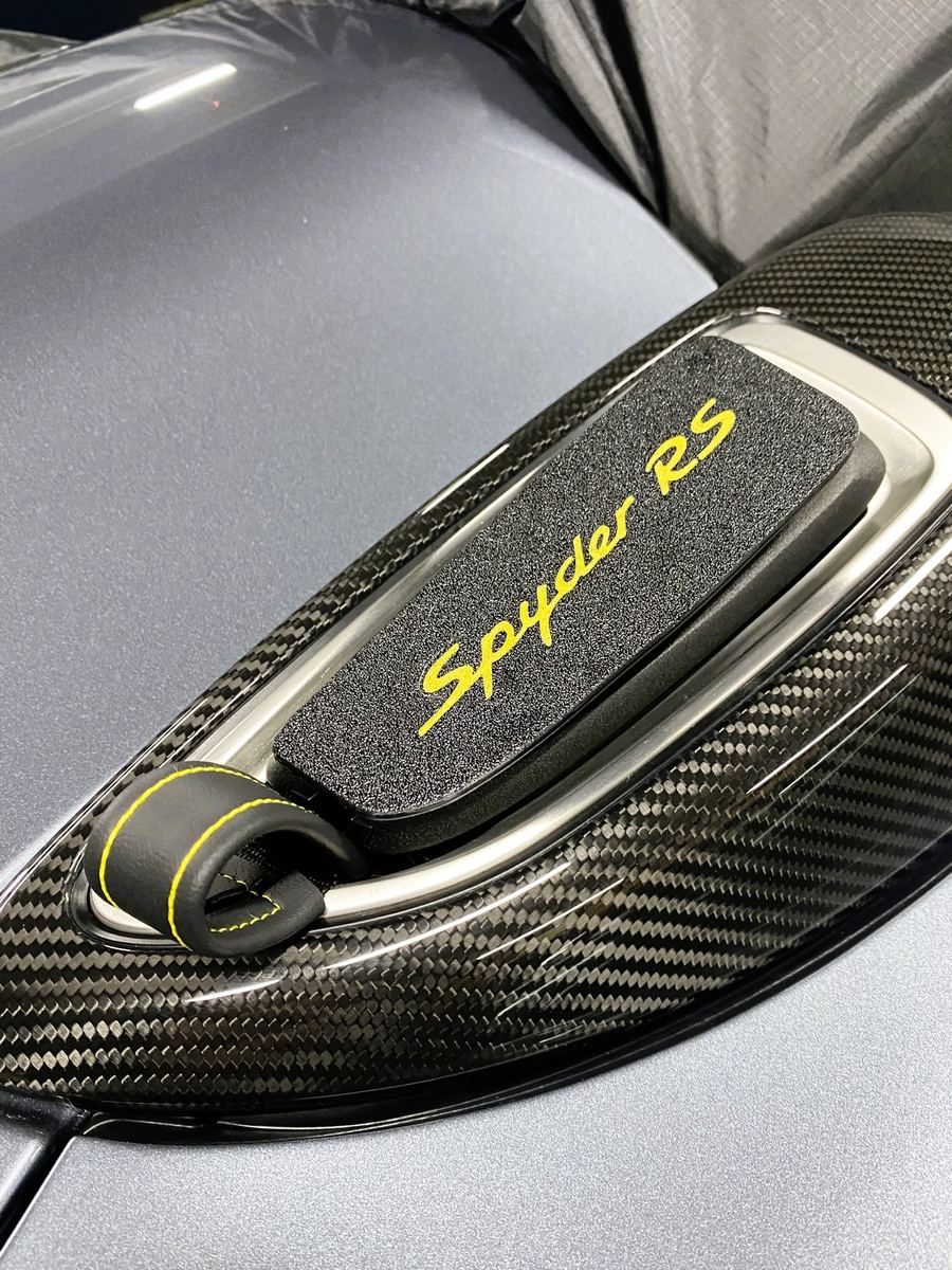Spyder RS Buttress Blades Roof buttress blades for the 718 Spyder RS