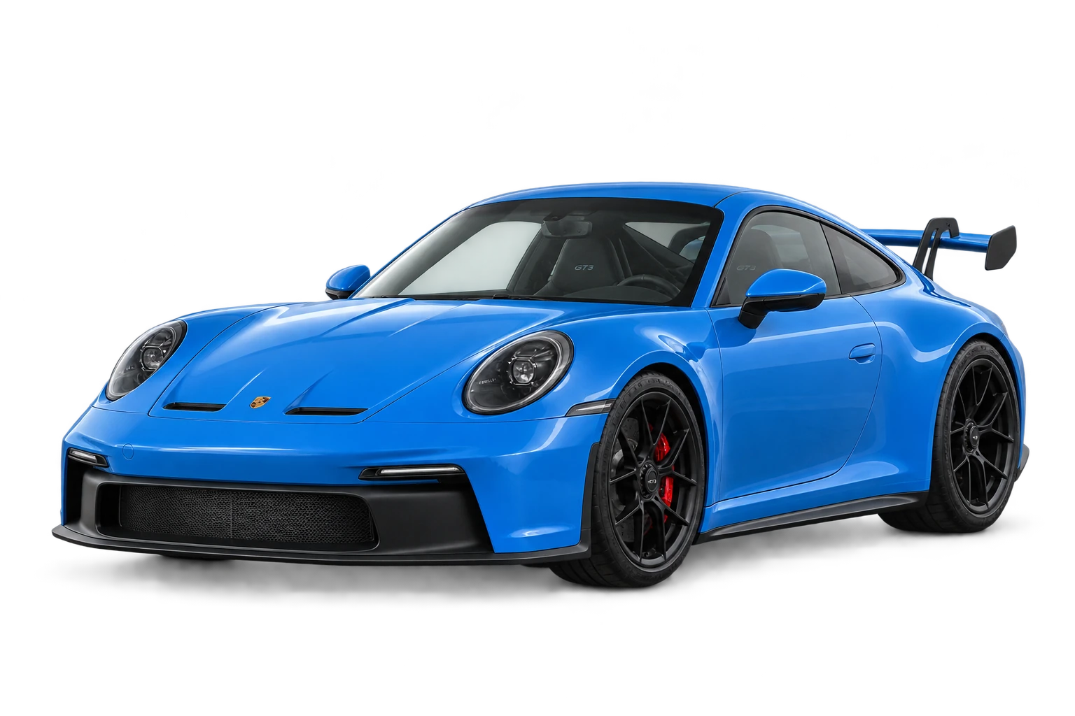992 911 GT3 in Shark Blue, generated using official Porsche photographs as references